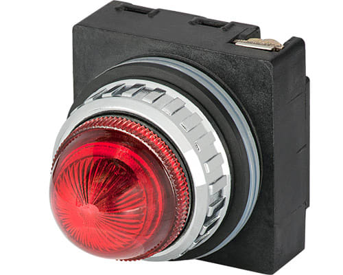 NEW ELFIN - LAMPADA SPIA BA9S ROSSA