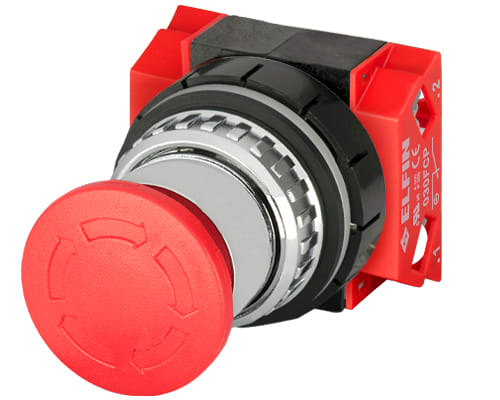 NEW ELFIN - PULSANTE FUNGO AGG.ROSSO 2NC 030PFAR2FC