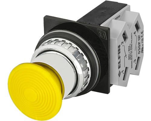 NEW ELFIN - PULS.FUNGO D35 GIALLO NO+NC