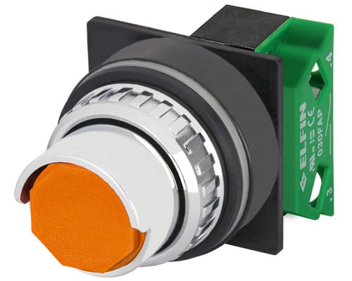 NEW ELFIN - PULSANTE ARANCIO NO