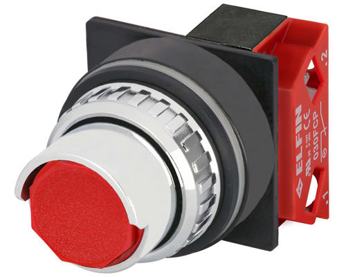 NEW ELFIN - PULSANTE ROSSO NC