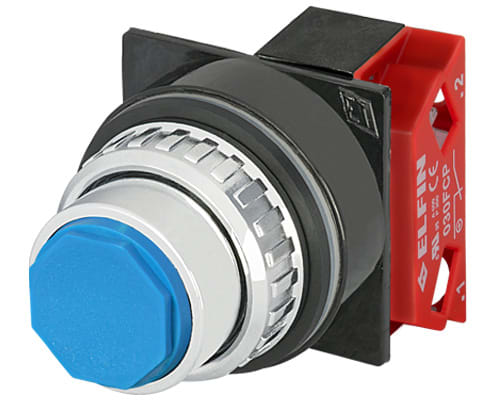 NEW ELFIN - PULSANTE BLU NC