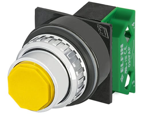 NEW ELFIN - PULSANTE GIALLO NO