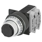 NEW ELFIN - PULSANTE NERO NO+NC 030PRNF1