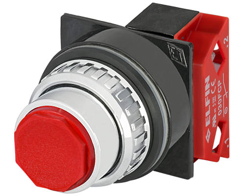 NEW ELFIN - PULSANTE ROSSO NC