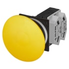 NEW ELFIN - PULSANTE FUNGO D60 GIALLO NO+NC