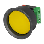 NEW ELFIN - PULSANTE FUNGO PROTETTO GIALL NO+NC