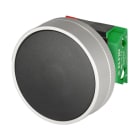 NEW ELFIN - PULSANTE FUNGO PROT.MET. NERO NO+NC