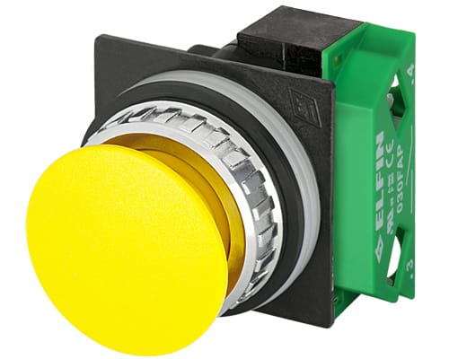 NEW ELFIN - PULSANTE FUNGO GIALLO NO