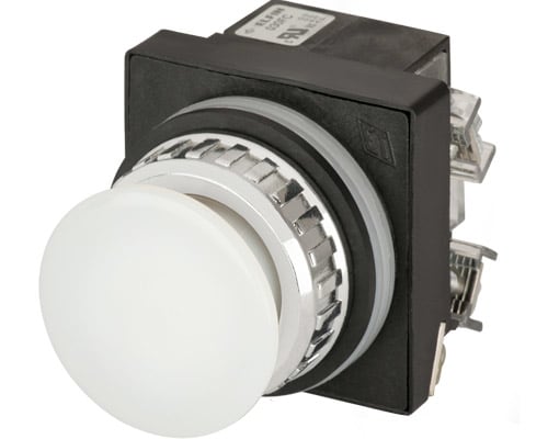 NEW ELFIN - PULS.FUNGO LUM.BIANCO NO+NC LED24V
