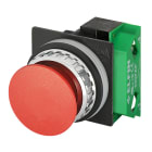 NEW ELFIN - PULSANTE FUNGO ROSSO 1NO