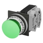 NEW ELFIN - PULSANTE FUNGO VERDE NO+NC 030RFVF1