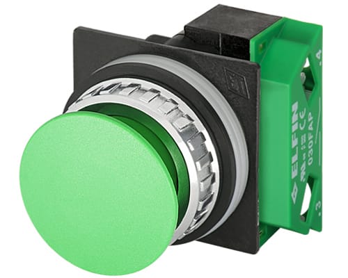 NEW ELFIN - PULSANTE FUNGO VERDE NO