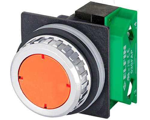 NEW ELFIN - PULSANTE ARANCIO NO