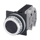 NEW ELFIN - PULSANTE NERO NO+NC 030RINF1