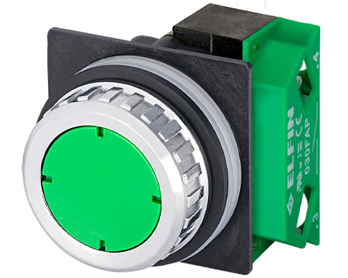 NEW ELFIN - PULSANTE VERDE NO 030RIVFA