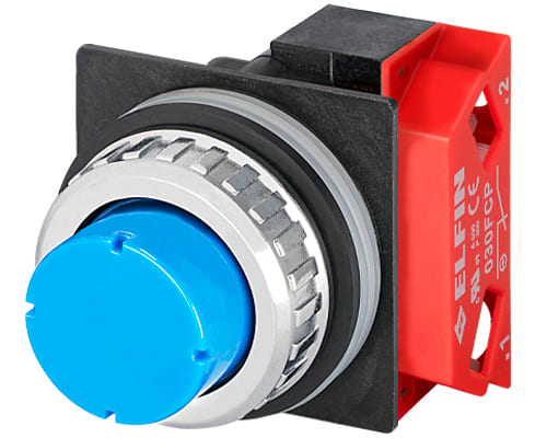 NEW ELFIN - PULSANTE BLU NC