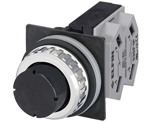 NEW ELFIN - PULSANTE RAS.NERO NO NC