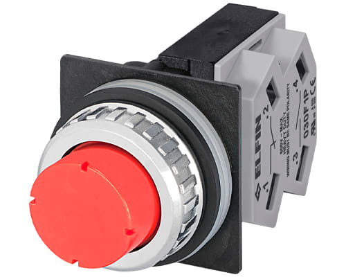 NEW ELFIN - PULSANTE RAS.ROSSO NO NC