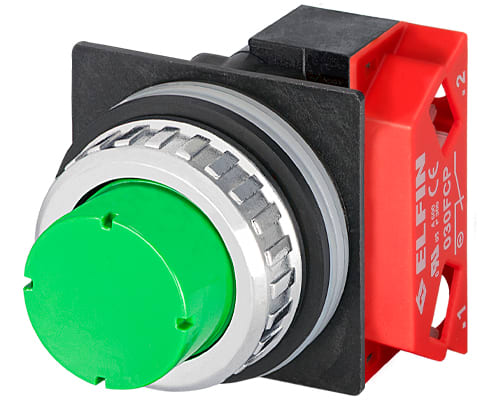 NEW ELFIN - PULSANTE VERDE NC