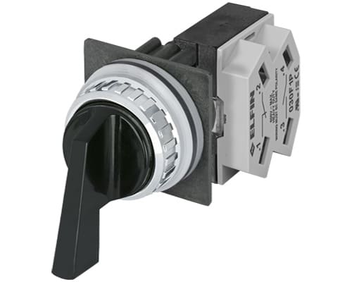 NEW ELFIN - SELETTORE LEVA NERO 3P NO+NC
