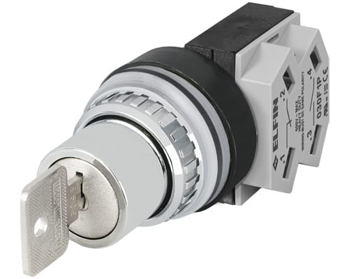 NEW ELFIN - SEL.CHIAVE 2P.CAM A NO+NC (S N)