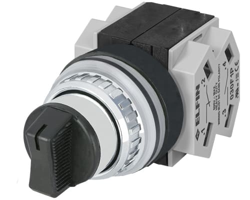 NEW ELFIN - SELETTORE MAN.NERO 5P.2NO+2NC