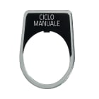 NEW ELFIN - % TARGHETTA 'CICLO MANUALE'