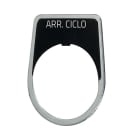 NEW ELFIN - % TARGHETTA 'ARRESTO CICLO'