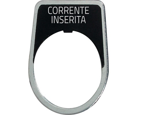 NEW ELFIN - % TARGHETTA 'CORRENTE INSERITA'