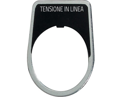 NEW ELFIN - % TARGHETTA 'TENSIONE IN LINEA'