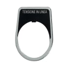 NEW ELFIN - % TARGHETTA 'TENSIONE IN LINEA'