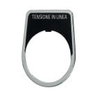 NEW ELFIN - % TARGHETTA 'TENSIONE IN LINEA'