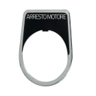 NEW ELFIN - % TARGHETTA 'ARRESTO MOTORE'