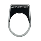 NEW ELFIN - % TARGHETTA 'ARRESTO MOTORE'