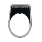 NEW ELFIN - % TARGHETTA 'AVVIAMENTO MOTORE'