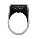 NEW ELFIN - % TARGHETTA 'CORR.ALLA MACCHINA'