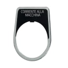 NEW ELFIN - % TARGHETTA 'CORR.ALLA MACCHINA'