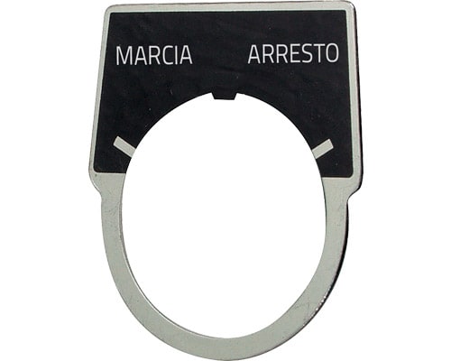 NEW ELFIN - % TARGHETTA 'MARCIA-ARRESTO'