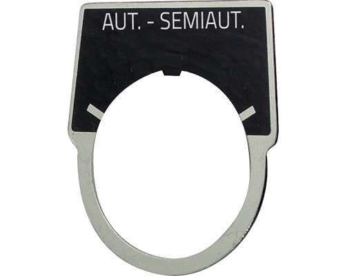 NEW ELFIN - % TARGHETTA 'AUTOM.SEMIAUTOM.'