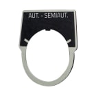 NEW ELFIN - % TARGHETTA 'AUTOM.SEMIAUTOM.'