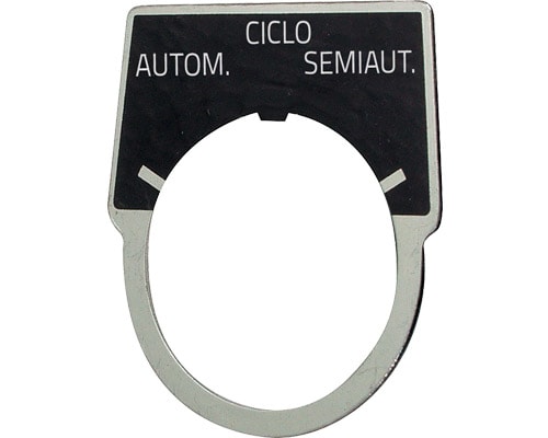 NEW ELFIN - % TARGHETTA 'CICLO AUT.-SEMIAUT.'