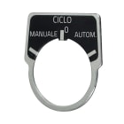 NEW ELFIN - TARGHETTA 'MAN.- 0 - AUT.'