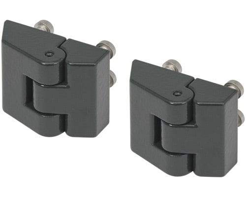 NEW ELFIN - COPPIA CERNIERA PER CASSETTA PULS. 040CF