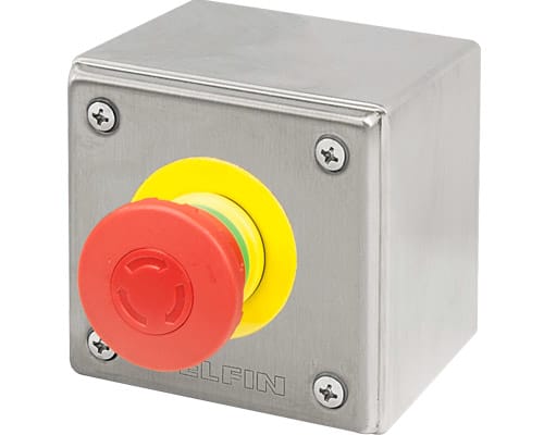 NEW ELFIN - CASSETTA INOX EMERG.FUNGO AGG.1NC