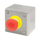 NEW ELFIN - CASSETTA INOX EMERG.FUNGO AGG.1NC 040X0808-8GA