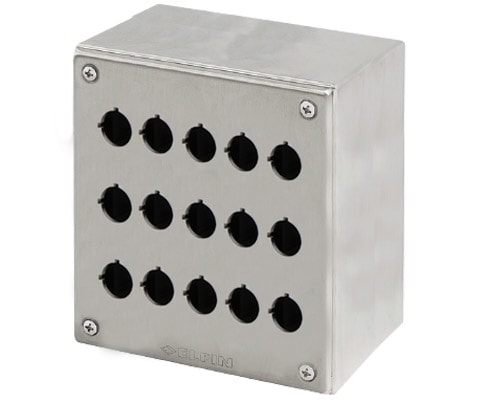 NEW ELFIN - CASSETTA INOX 180X200X100 15F