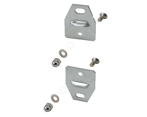 NEW ELFIN - COPPIA STAFFA A PARETE INOX