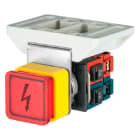 NEW ELFIN - APP.PULSANTE LUM.1NO+1NC 050ASPD11