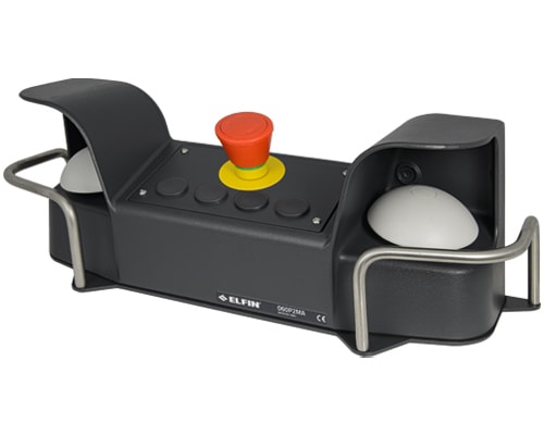 NEW ELFIN - PULSANTIERA 2MANI PROTETTA GRIGIA